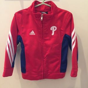 Boy Size 2 Adidas Phillies Jacket